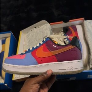 Nike Air Force one size 7 3 pair